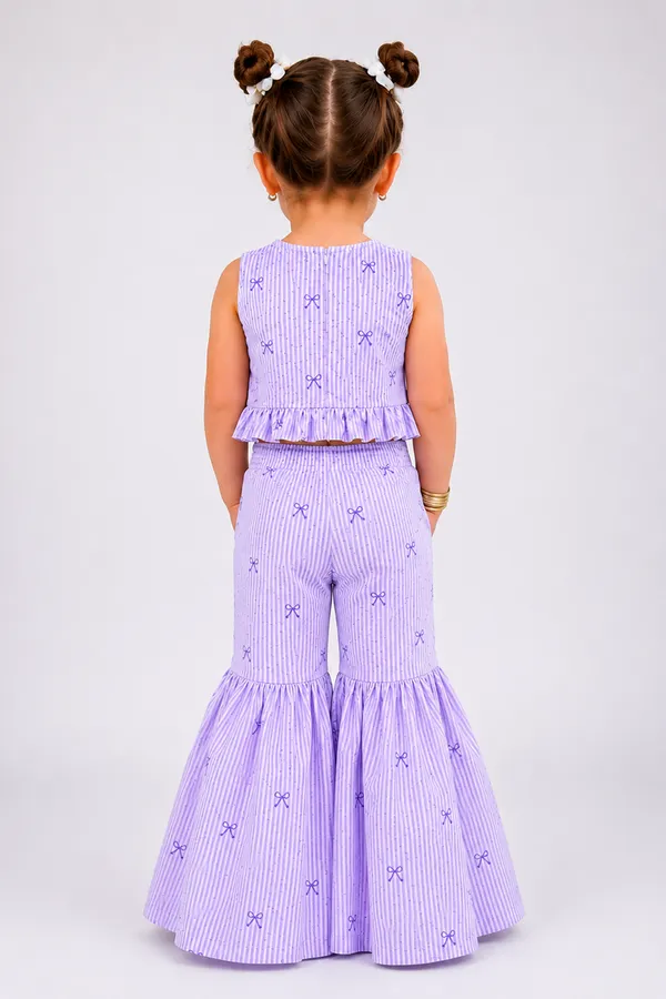 Lilac_Striped_Top_Paired_With_Matching_Flared_Pants_Striped_Lilac_Print