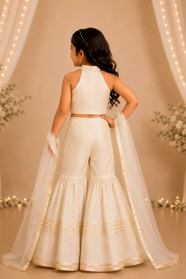 Ivory_Halter_Neck_Crop_Top_With_Gharara_And_Soft_Net_Duppatta_Off_White