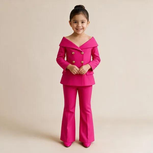 Pink_Coord_Set_With_Front_Buttons_Pink