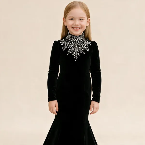 Black_Fish_Cut_Velvet_Gown_Black