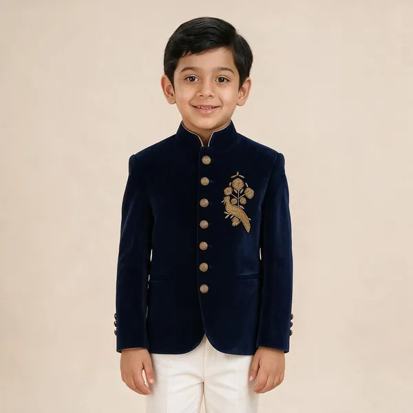 Blue_Bandhgala_With_Embroidery_Blue