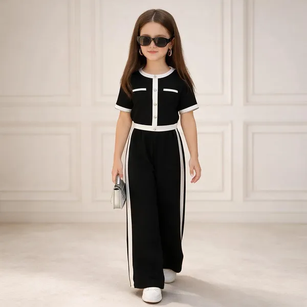 Black_Jumpsuit_With_Taping_Detailing_Black