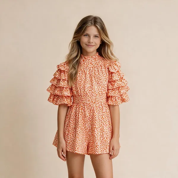 Orange_Cotton_Printed_Playsuit_Orange