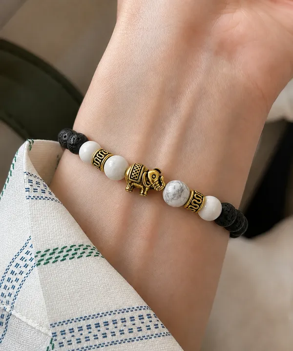 Protection_&_Peace_Bracelet_-_White_Jade_+_Howlite_+_Lava_Stone