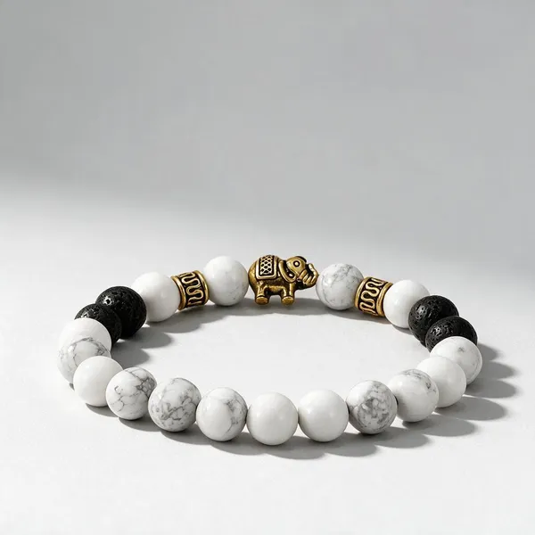 Protection_&_Peace_Bracelet_-_White_Jade_+_Howlite_+_Lava_Stone