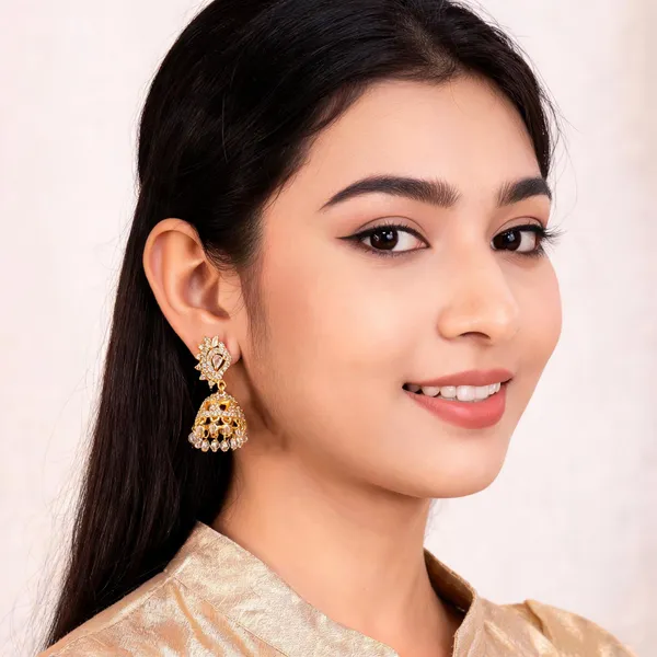 Gold_Brass_Jhumka_Earrings_For_Women