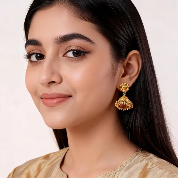 Gold_Brass_Jhumka_Earrings_For_Women
