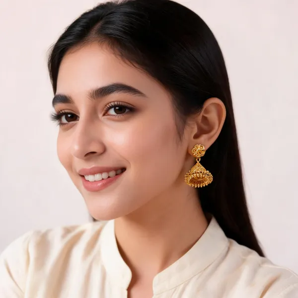 Gold_Brass_Jhumka_Earrings_For_Women