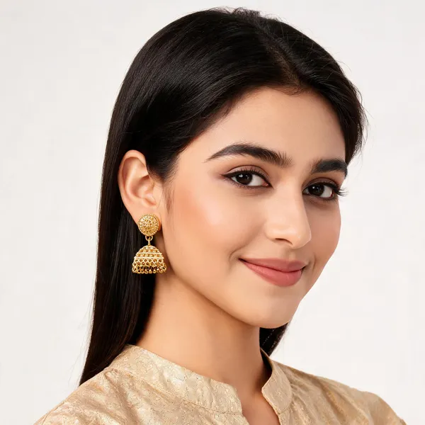 Gold_Brass_Jhumka_Earrings_For_Women