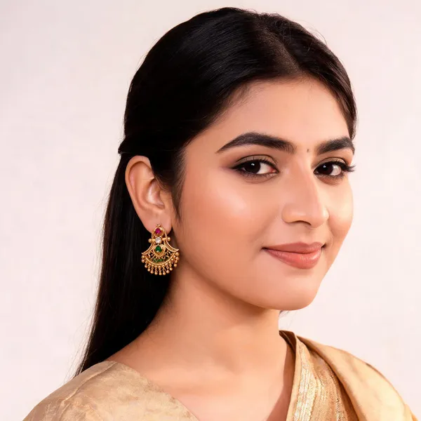 Gold_Brass_Jhumka_Earrings_For_Women