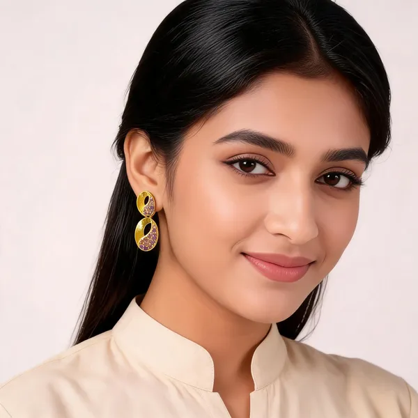 Gold_Brass_Drop_Earrings_For_Women