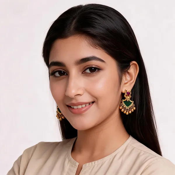 Gold_Brass_Jhumka_Earrings_For_Women