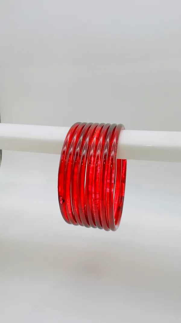 Red_Glass_Traditional_Bangle_Set_For_Women_-_Pack_Of_4