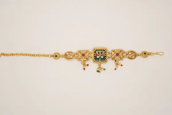 Gold_Tone_Stone_Embellished_Bracelet_-_Pack_Of_2