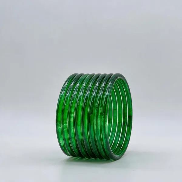 Green_Glass_Bangle_Set_For_Women_-_Pack_Of_4