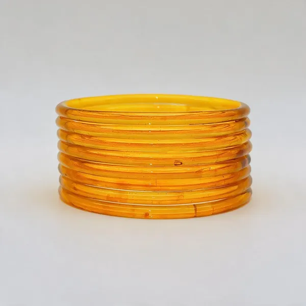 Orange_Transparent_Bangle_Set_For_Women_-_Pack_Of_4