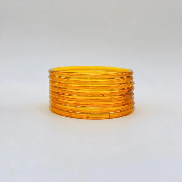 Orange_Transparent_Bangle_Set_For_Women_-_Pack_Of_4