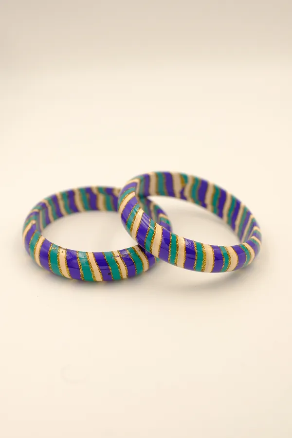 Purple_Striped_Bangle_Set_For_Women_-_Pack_Of_3