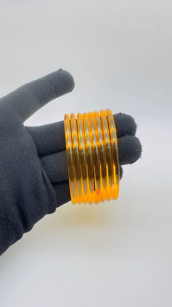 Orange_Transparent_Bangle_Set_For_Women_-_Pack_Of_4