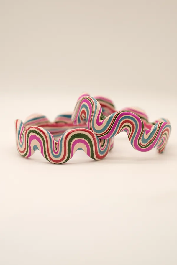 Multicolor_Wavy_Bangle_Set_For_Women_-_Pack_Of_3