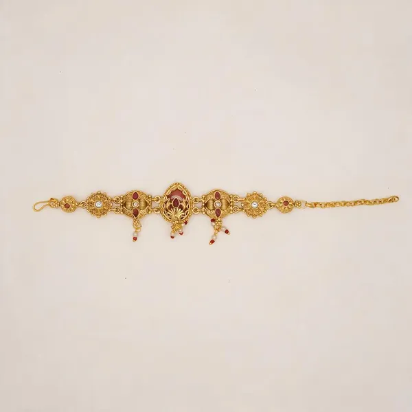 Gold-Tone_Traditional_Bracelet_Chain_For_Women_-_Pack_Of_2