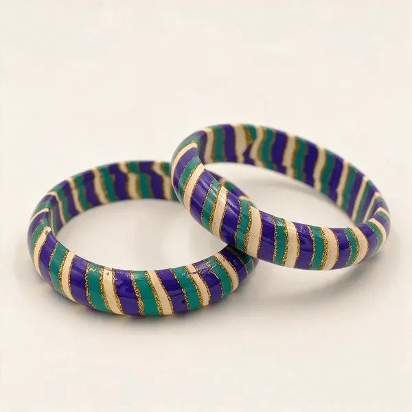 Purple_Striped_Bangle_Set_For_Women_-_Pack_Of_3
