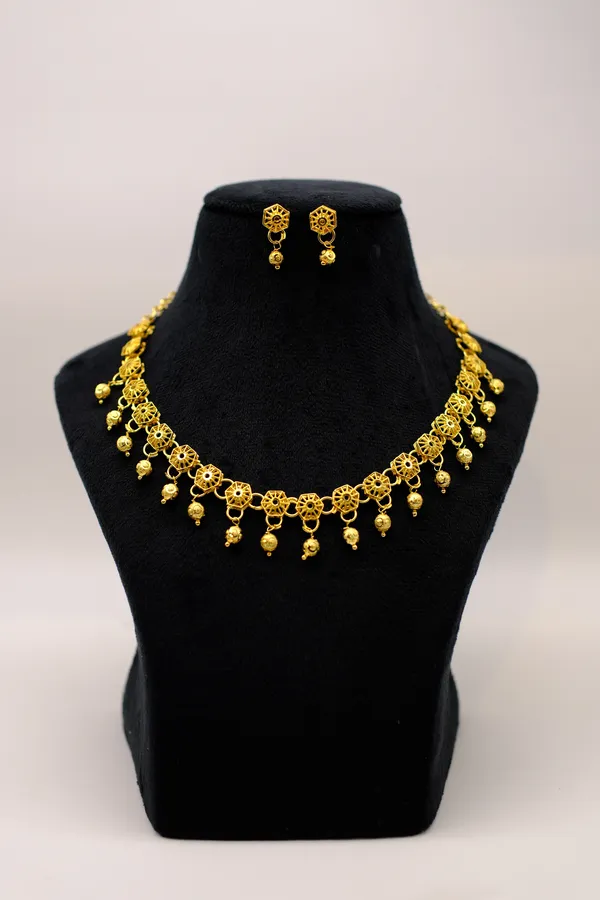 Gold_Tone_Traditional_Necklace_Set_For_Women_-_Pack_Of_2