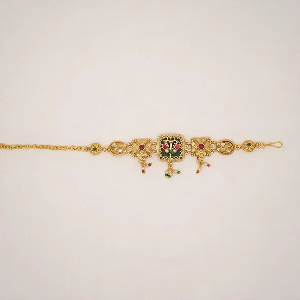 Gold_Tone_Stone_Embellished_Bracelet_-_Pack_Of_2