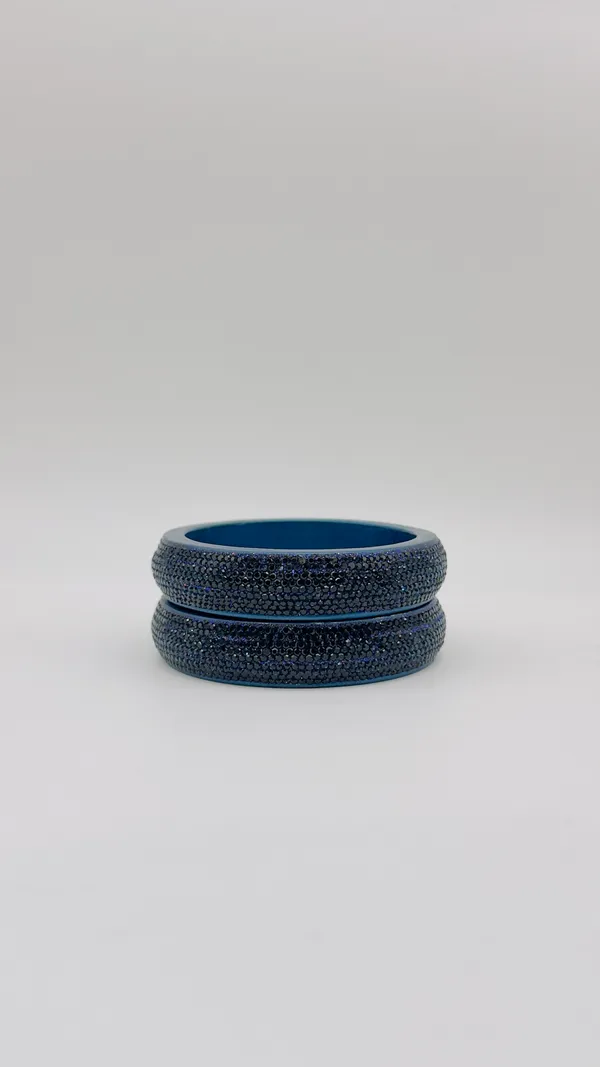 Blue_Textured_Bangle_Set_For_Women_-_Pack_Of_2