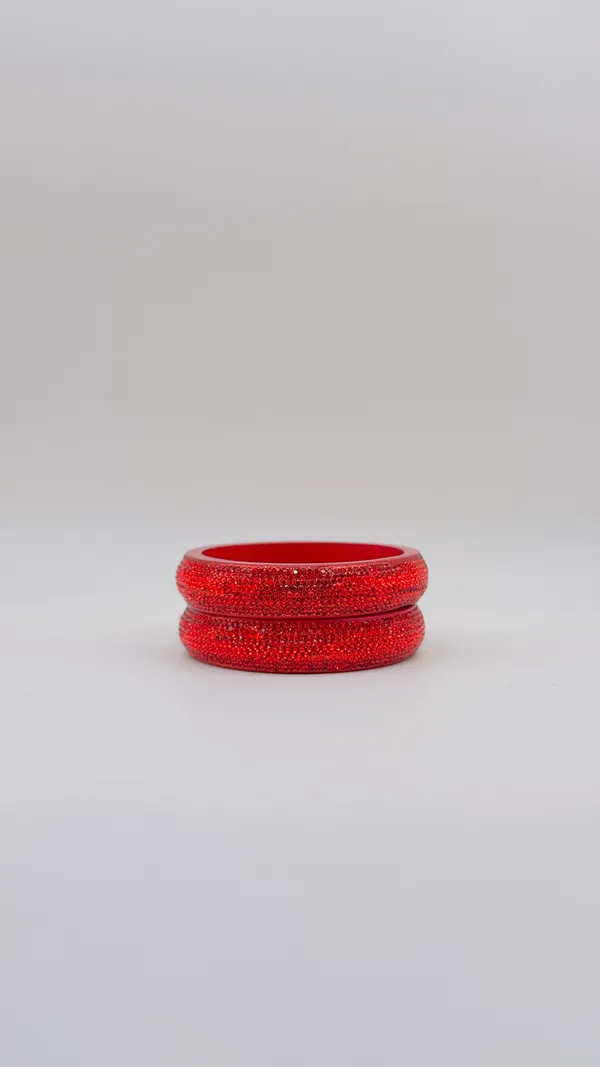 Red_Textured_Bangle_Set_For_Women_-_Pack_Of_2