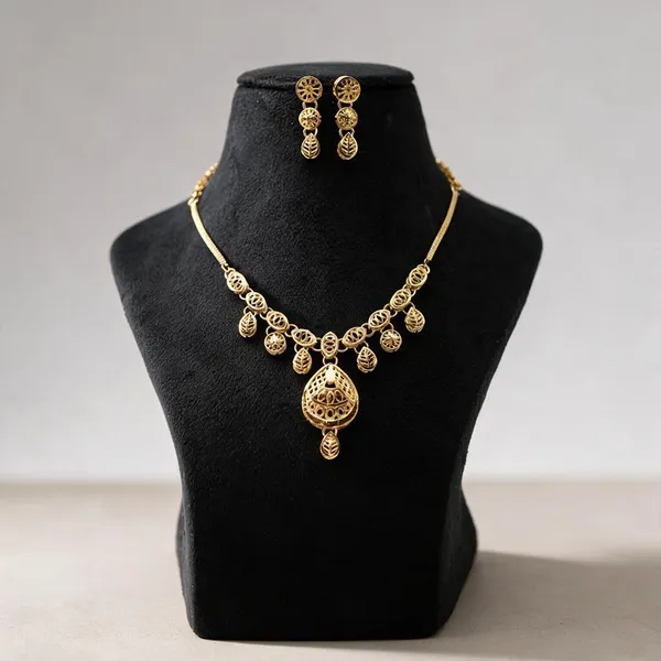 Gold-Tone_Traditional_Necklace_Set_For_Women_-_Pack_Of_3