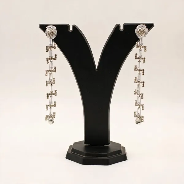 Silver_Tone_Crystal_Drop_Earrings_For_Women_-_Pack_Of_2