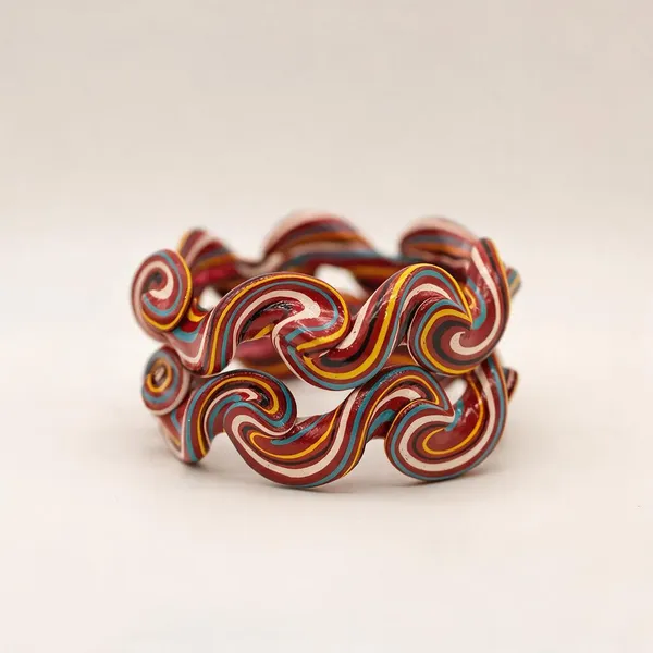 Multicolor_Artistic_Wave_Bangle_For_Women_-_Pack_Of_3