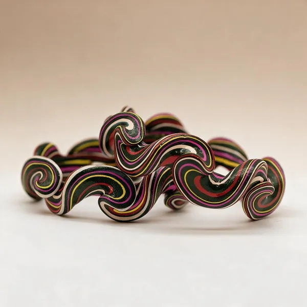 Multicolor_Artistic_Wave_Bangle_For_Women_-_Pack_Of_3
