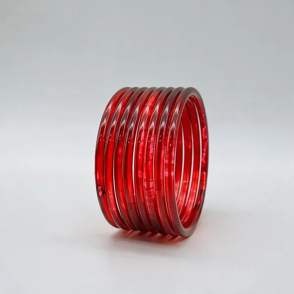 Red_Glass_Traditional_Bangle_Set_For_Women_-_Pack_Of_4