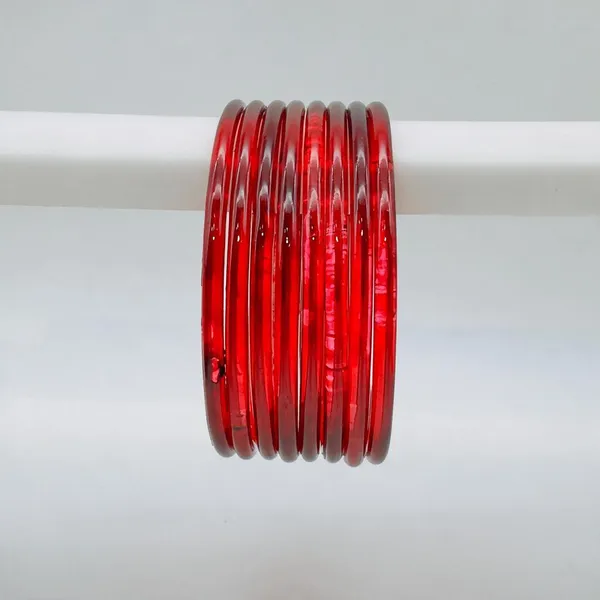 Red_Glass_Traditional_Bangle_Set_For_Women_-_Pack_Of_4