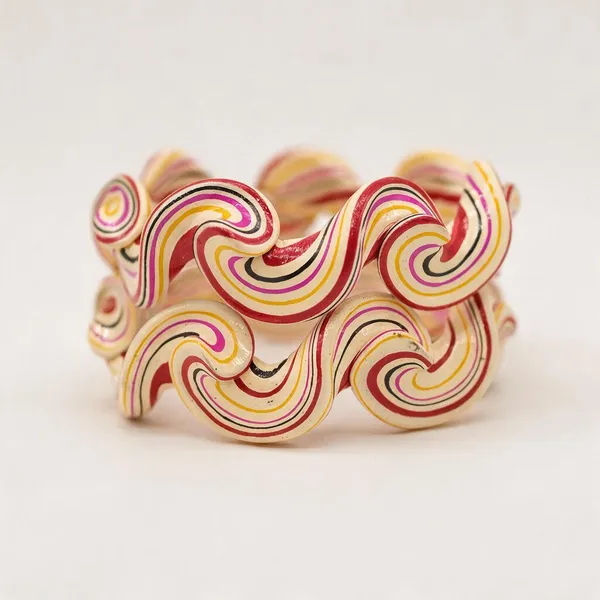Multicolor_Wave_Bangle_For_Women_-_Pack_Of_3