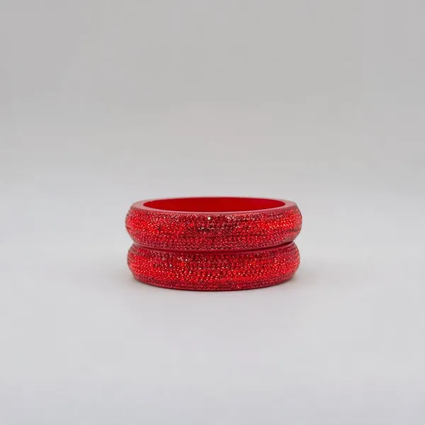 Red_Textured_Bangle_Set_For_Women_-_Pack_Of_2