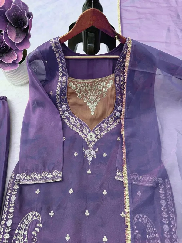 Purple_Shimmer_Embroidered_Kurta_Palazzo_Dupatta_Set_For_Women