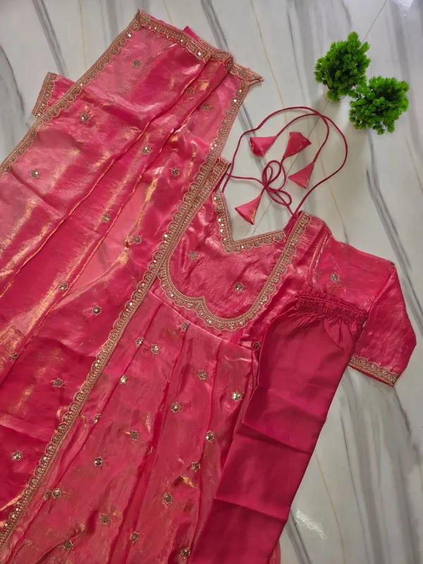 Pink_Silk_Embellished_Anarkali_Gown_Dupatta_Set_For_Women