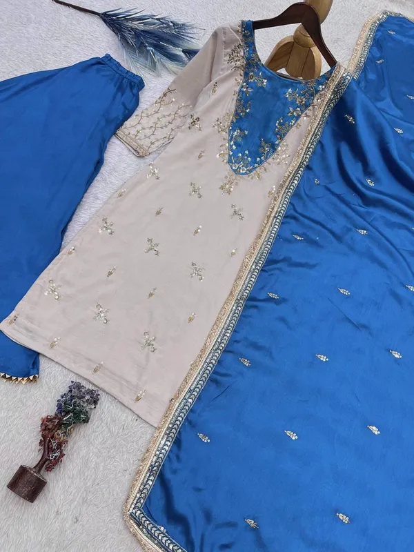 Beige_Maska_Cotton_Embroidered_Straight_Kurta_Palazzo_Dupatta_Set_For_Women