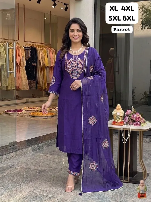 Purple_Heavy_Viscose_Embroidered_Straight_Kurta_Pant_Dupatta_Set_For_Women