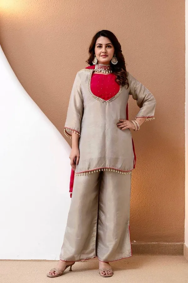 Beige_Roman_Glass_Silk_Embellished_Kurta_Palazzo_Dupatta_Set_For_Women