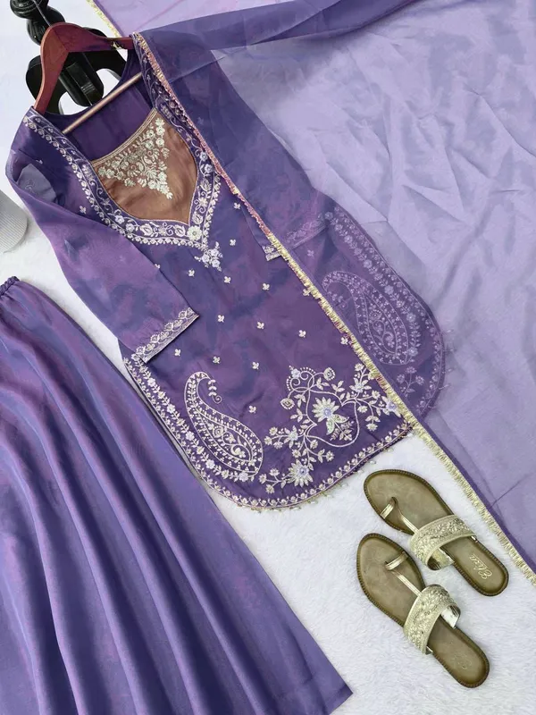Purple_Shimmer_Embroidered_Kurta_Palazzo_Dupatta_Set_For_Women