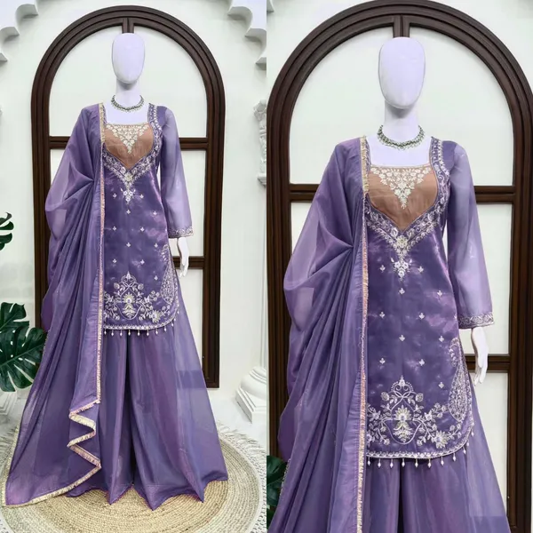 Purple_Shimmer_Embroidered_Kurta_Palazzo_Dupatta_Set_For_Women