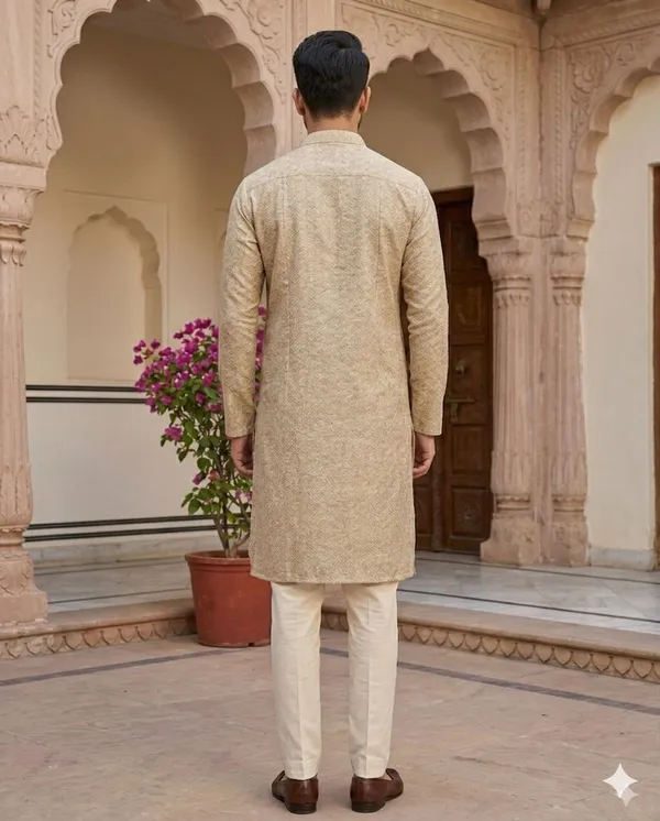 Jacquard_Self_Design_Kurta_Fabric