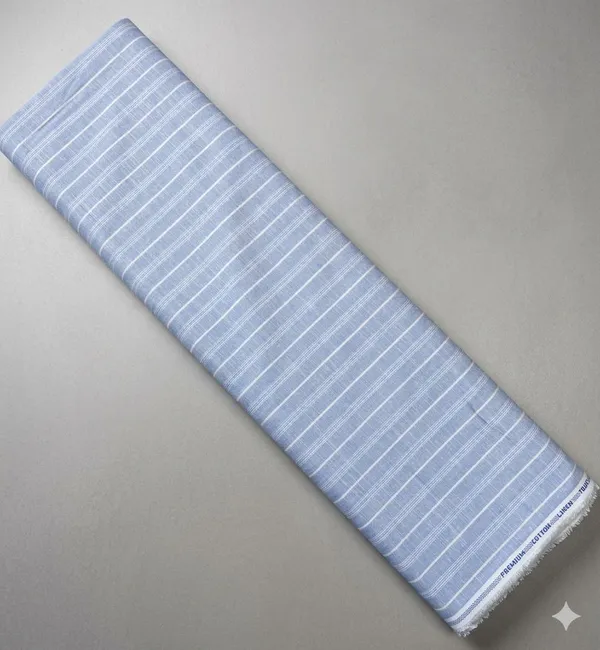 Cotton_Linen_Striped_Shirt_Fabric