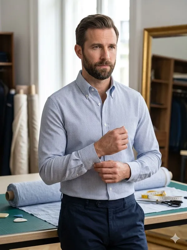 Cotton_Linen_Striped_Shirt_Fabric