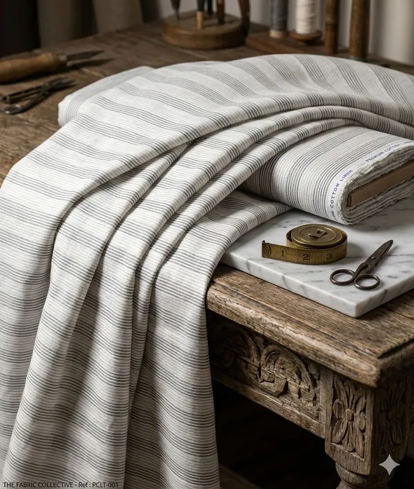 Cotton_Linen_Striped_Shirt_Fabric
