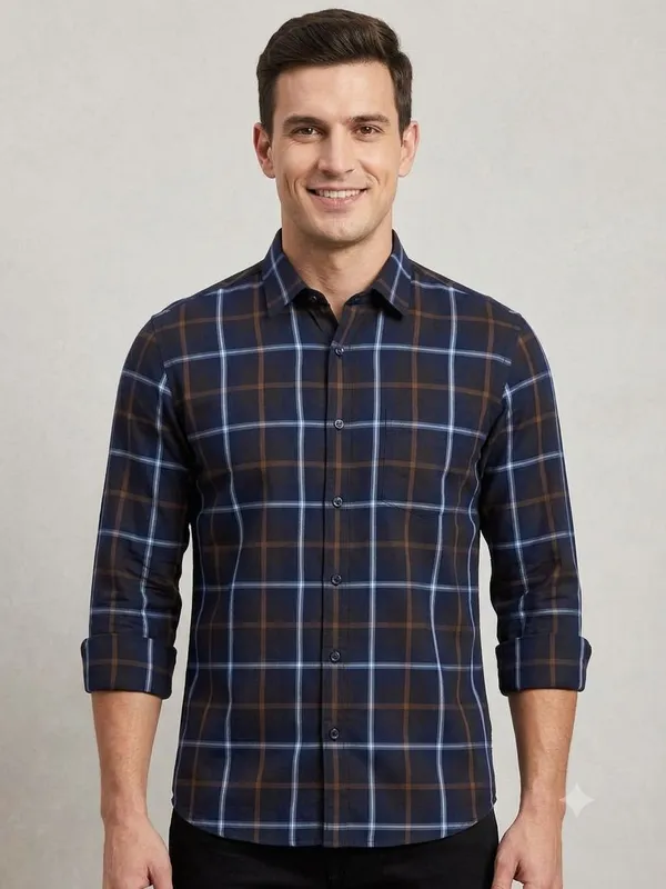 Cotton_Blend_Checkered_Shirt_Fabric